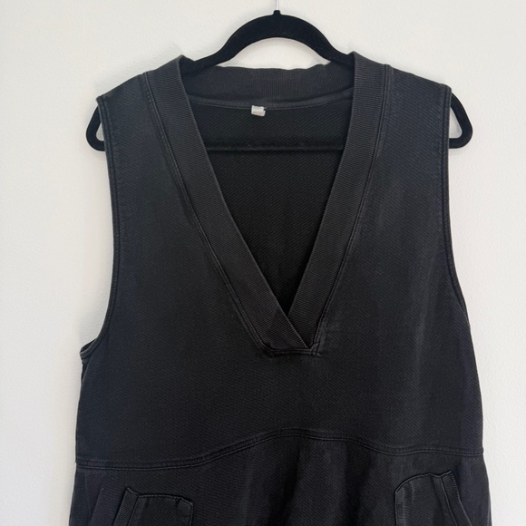 Free People Whats Up Onesie Jumpsuit Black - Picture 6 of 6